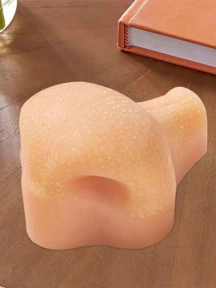 Juguete Pop de espinillas para niños y adultos, silicona para apretar, reducción de estrés, reutilizable, alivia el estrés, juego de nariz, Popper divertido