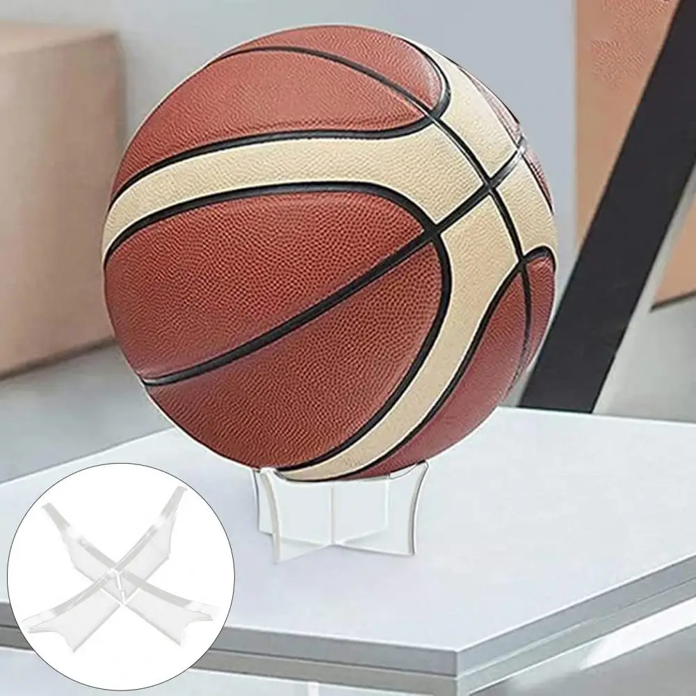 Convenient Volleyball Stand Unbreakable Durable Displaying Football Ball Support Base Ball Supplies 