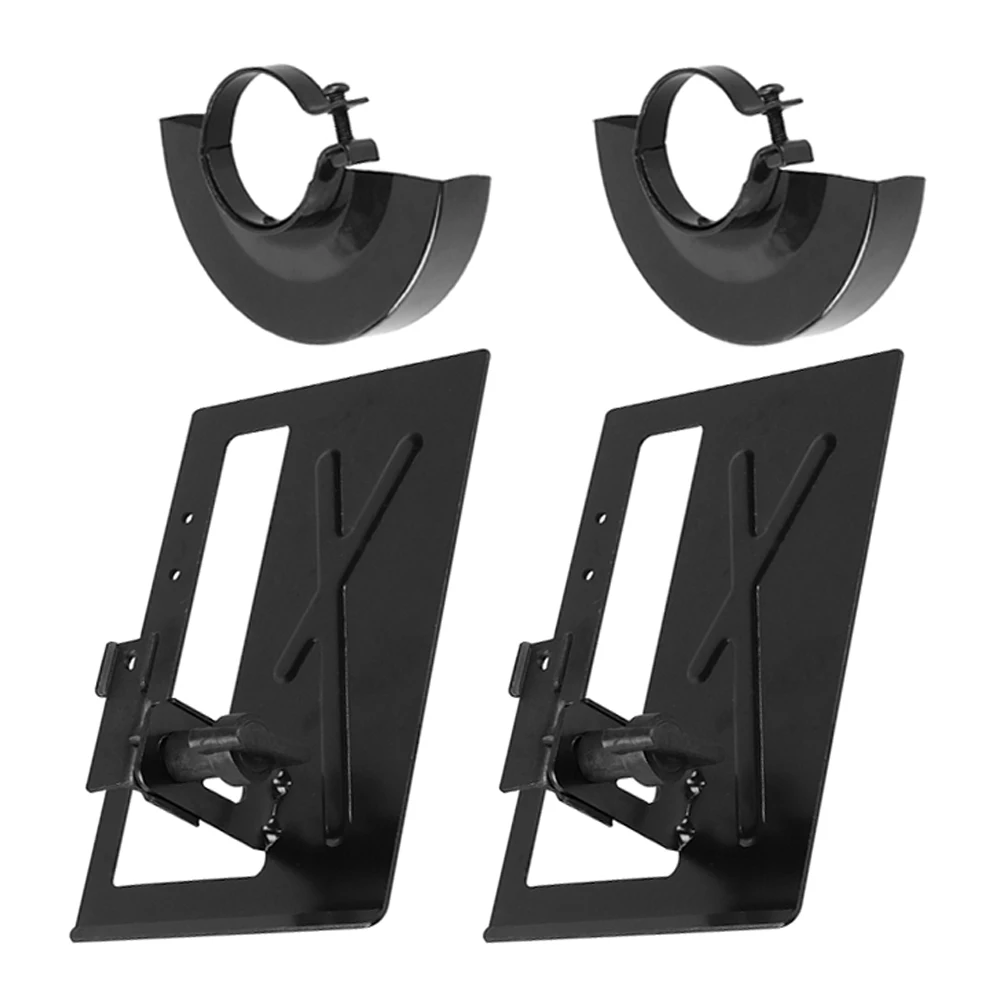 

2 Sets Cutting Bracket Protective Cover Wheel for Electric Angle Grinders Safety Guard Material Efficient