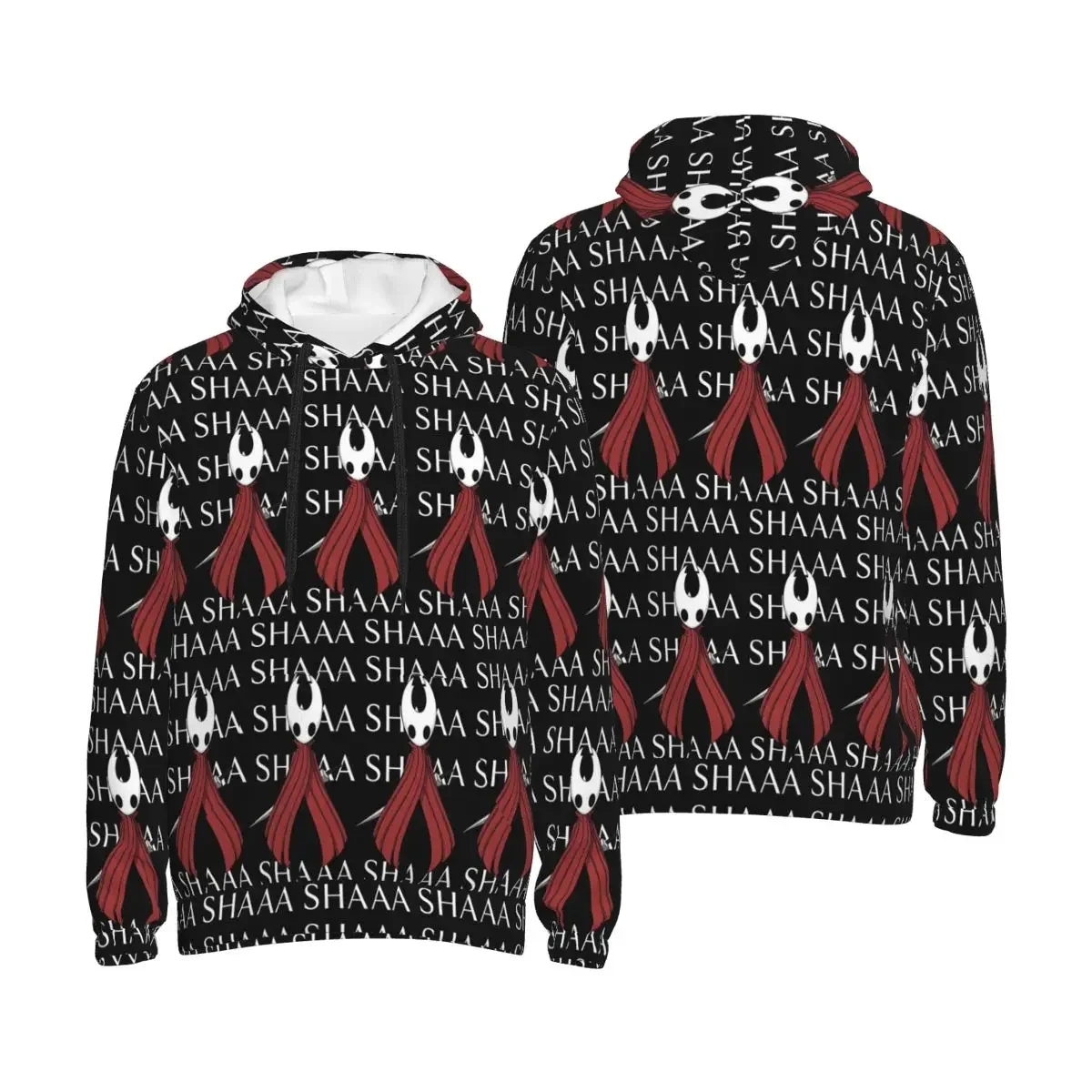 

Hollow Knight Silksong Shaa Hornet Battle Cry Hoodie Hip Hop Pullover Autumn Winter Men Women Sweatshirt Long Sleeve Tops