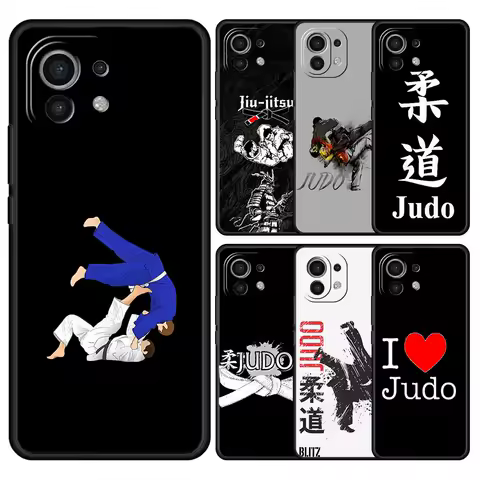 Phone Case For Xiaomi Mi 15 14 13 12 11 Lite 14T 13T 12T 11T Pro Poco X7 X6 X5 X3 Pro F6 F5 F4 Cover Japanese Martial Judo