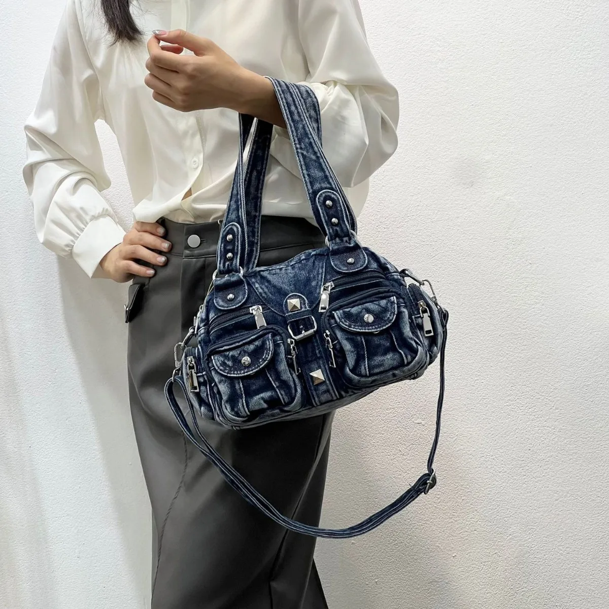 حقائب يد نسائية حقيبة كتف عصرية من البولي يوريثان حقيبة يد بمقبض علوي حقيبة زلابية هدايا حقائب كتف حزمة نقود للهاتف