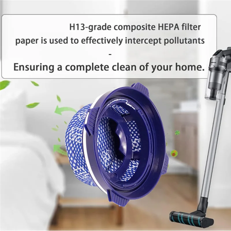 

B26C-6PCS HEPA Filter For Samsung Jet 60 Jet 70 Jet 70+ Jet 75 Jet 75+ Jet 90 VS9000RL Stick Vacuum Cleaner Parts Dust Filter