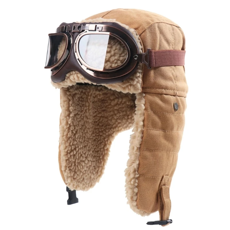 Winter Earflap Hat for Men and Women Soft Lined Trapper Cap for Cold Weather Commuting, Outdoor Use, and Daily Wear