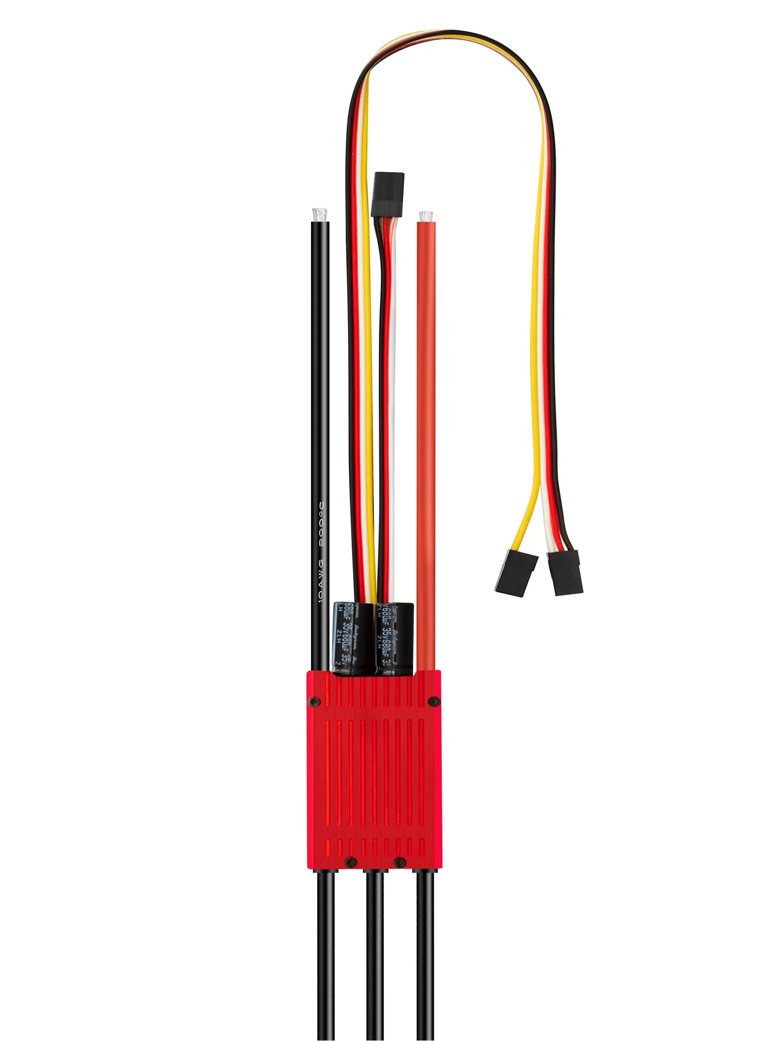 FATJAY Hobbywing SkyWalker 120A-V2-UBEC Brushless 120A 3-8S ESC Electronic Speed Controller with Reverse Thrust for RC Aircraft