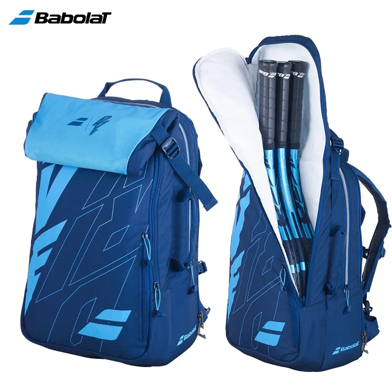 2023 Genuine Pure Aero Rafa Wim Babolat Tennis Backpack 2R 3R Large Capacity Portable Squash Tennis Racquet Bag Unisex Tenis Bag