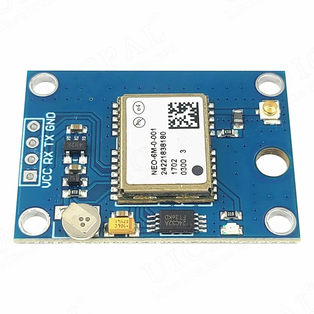 Ceramic Antenna for Arduino 6MV2 New GY-NEO-6M GPS Module NEO6MV2 with Flight Control EEPROM MWC APM2.5 Large