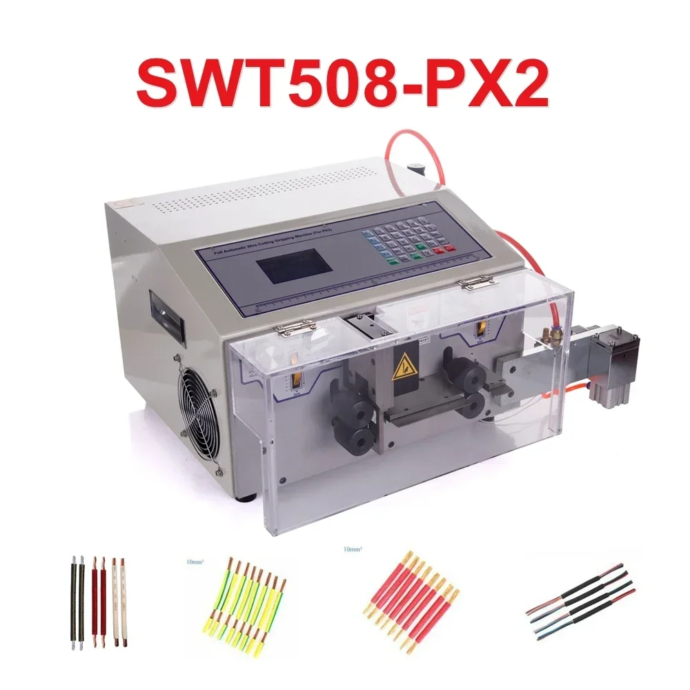 SWT508-PX2 Peeling Stripping Cutting Machine Computer Automatic Wire Strip Stripping and Bending Stripper Device Compatible