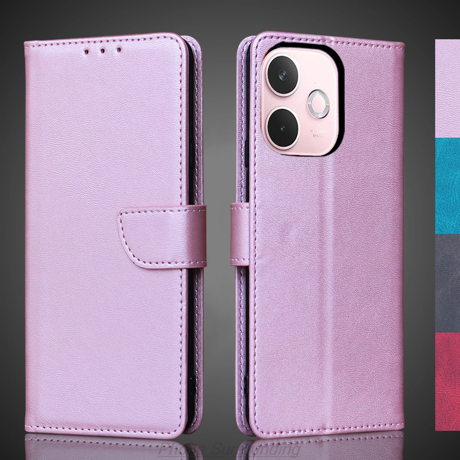 

Wallet Flip Cover Leather Case for OPPO A5 Pro 5G CPH2695 Global EUR RUS Pu Leather Phone Bags protective Holster Fundas Coque