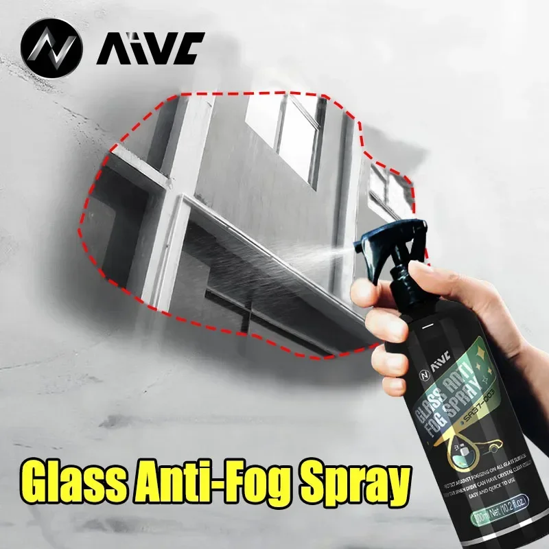 Car Glass Anti Fog Spray Windshield Anti-fog Spray Agent Defogger Long-lasting Effect Car Care Defogging Products Auto Mirror