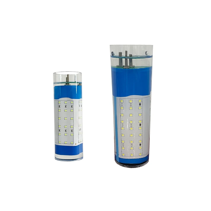 30W 50W White Green Fish Lure Attract Finder Lamp LED Underwater Fishing Light-Brightens Instantly When Exposed to Water