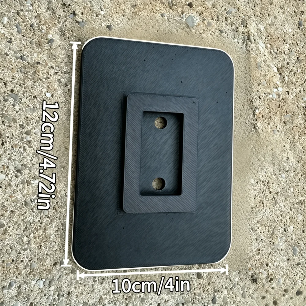 2Pcs RV Awning Support Foot Plates Heavy Duty Stabilizer Base Fit for Omnistor Soft Ground Camping Caravan Motorhome Accessories