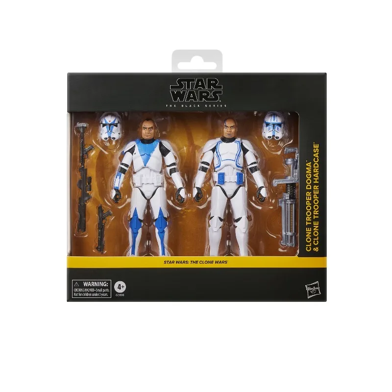 [In Stock] Hasbro Star Wars 501 Legion Clone Trooper Doctrine Hard Shell Double-Person Set - Moveable Robot Figure Toy