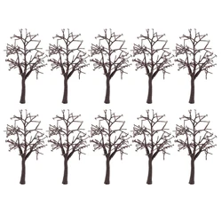 10szt Model krajobrazu Bare Tree Trunk 12cm Sceneria Landscape Model Bare Tree Trunk Simulation Plant Decoration