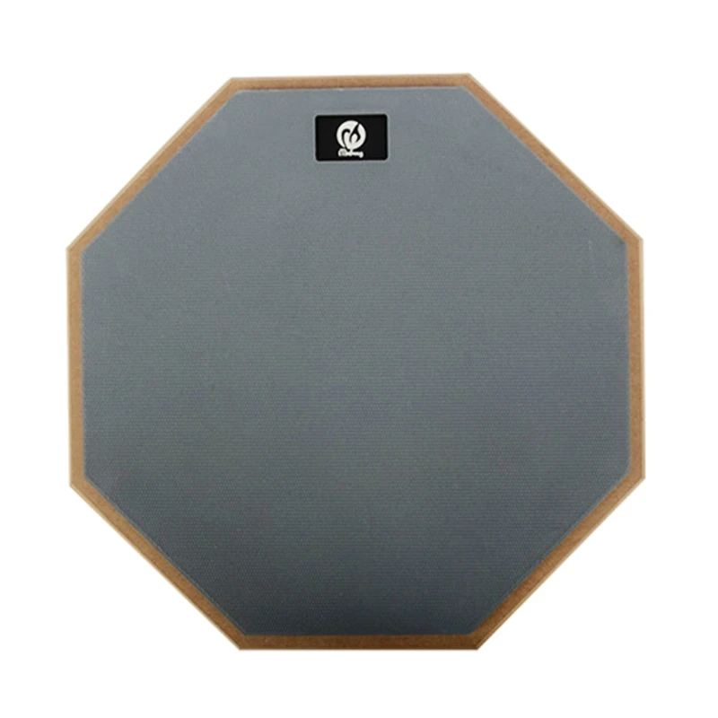 8 In 2-Sided Drum Practice Pad Silent Practice Drum Beginner Rubber Practice Pad