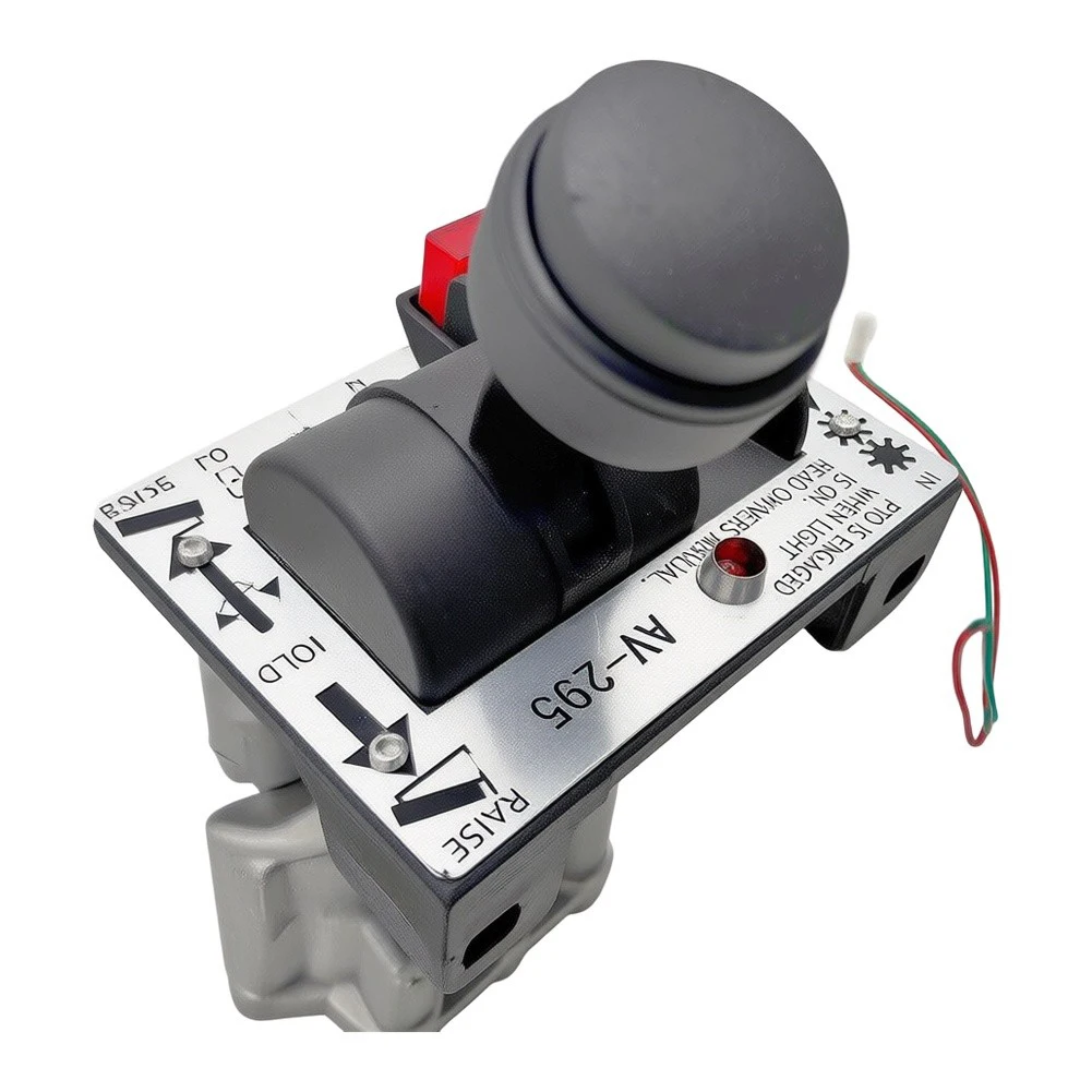 For Dump Truck For PTO Air Control Kit AV295 Hydraulic System Switch Valve Pump Power Output Control Valve 12.7x12.7x10.16 cm