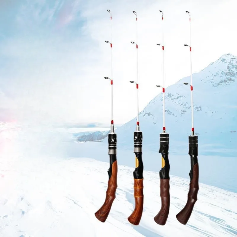 

Solid Lightweight Ice Fishing Rod Convenient ShrimpKite Rod FishingTackle Set