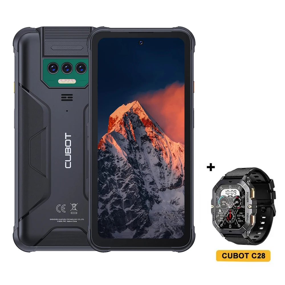 Cubot King Kong 8, Waterproof IP68/IP69K, 12GB RAM (6GB+6GB