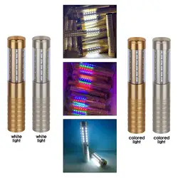 led Sticks Flashing Lights with Flat Bottom, Premium Aluminum Alloy Glowstick Rods, Great for , Parties, Camping and