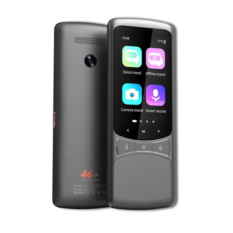 New Smart AI Photo Translator 1+16GB WIFI 4G Ble4.0 138 Languages Voice Speech Translate For Business Travel Working