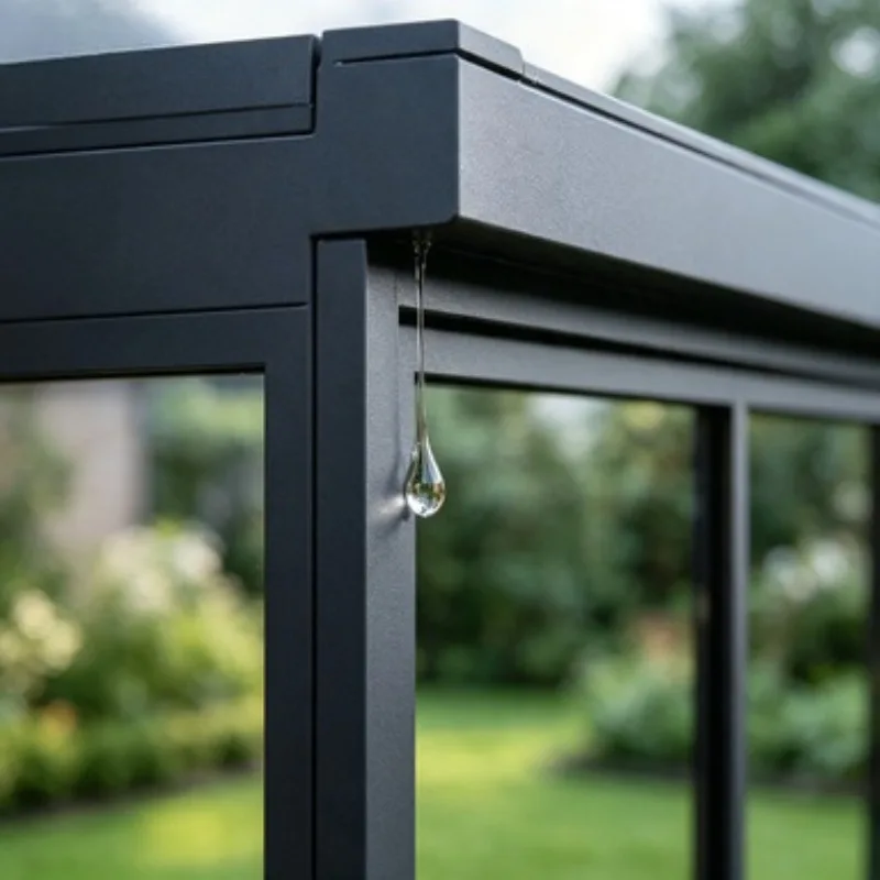 For Winter Garden Aluminum Sunroom Glass House Insulated Conservatory Sun Room Double Glazed for Outdoor Residential