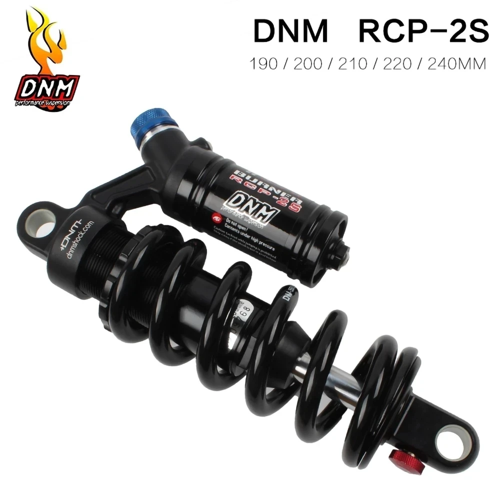 

DNM RCP-2S MTB DH Bicycle Rear Shock Mountain Suspension Bike Shock Absorber 165/190/200/220/240mm 550 Lbs Bike Accessories