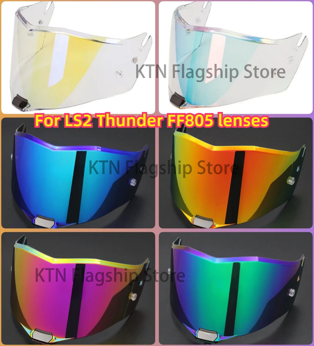 For LS2 Thunder FF805 lenses Motorcycle helmet lenses for day and night use