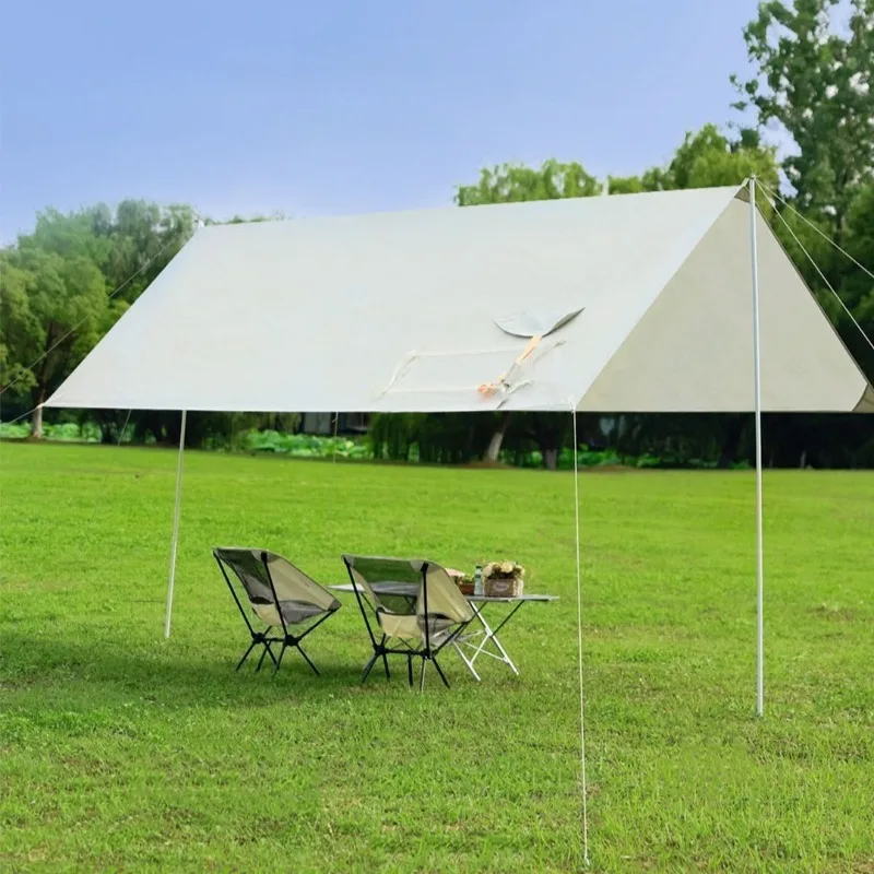 Por Folding Sun Shelter Fai Picnic Lightweight Waterproof Quadrangle Canopy Outdoor Sunsh Caping Equipent