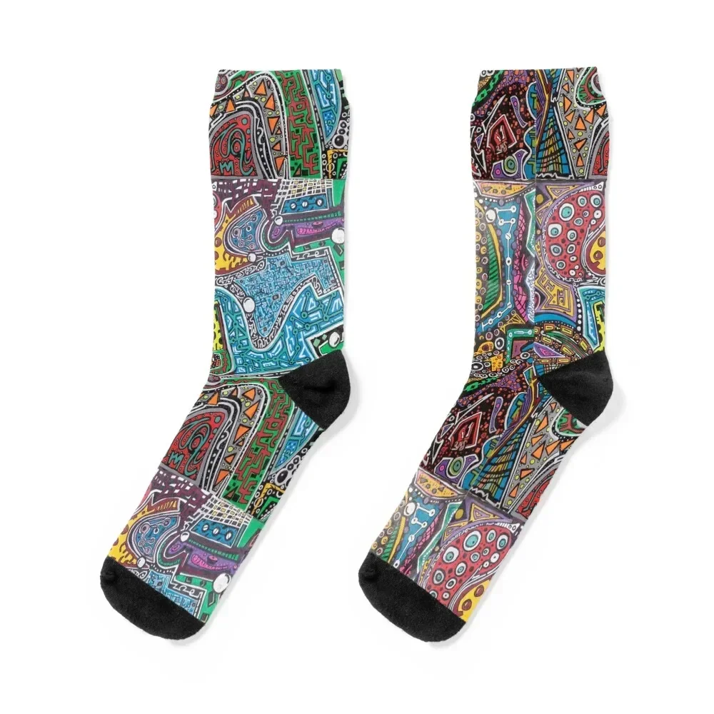 KAM & LEON Socks aesthetic japanese fashion set designer brand Socks Ladies Men's