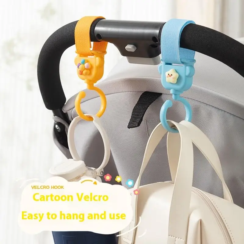

Children's Umbrella Storage Loop, Cartoon Pram Hook for Hanging Bags, Baby Stroller Essential Accessories