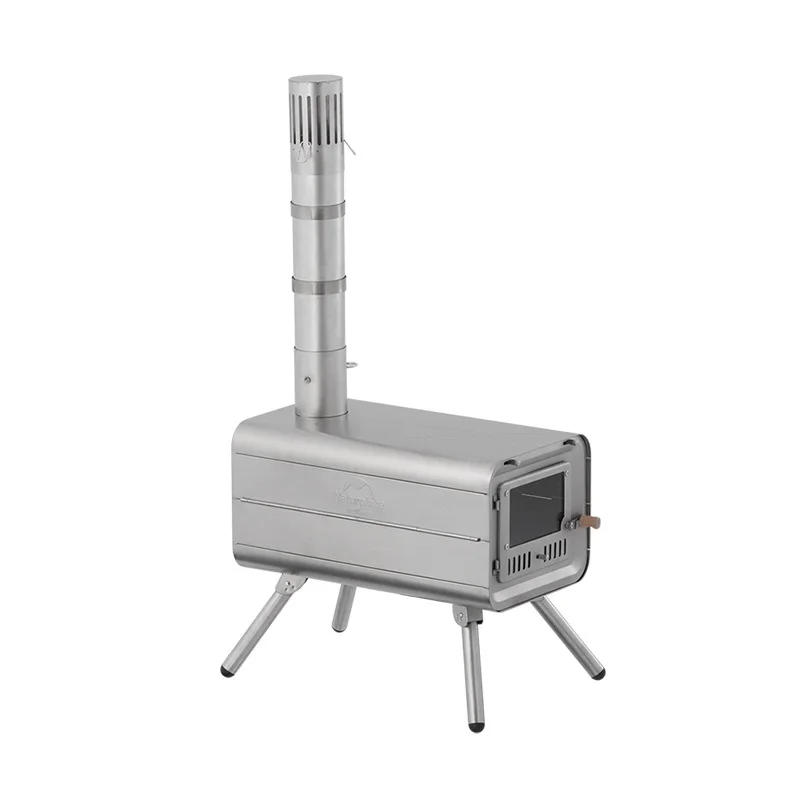 Lightweight Titanium Wood Stove Naturehike Por           Outdoor Camping Tent Heating