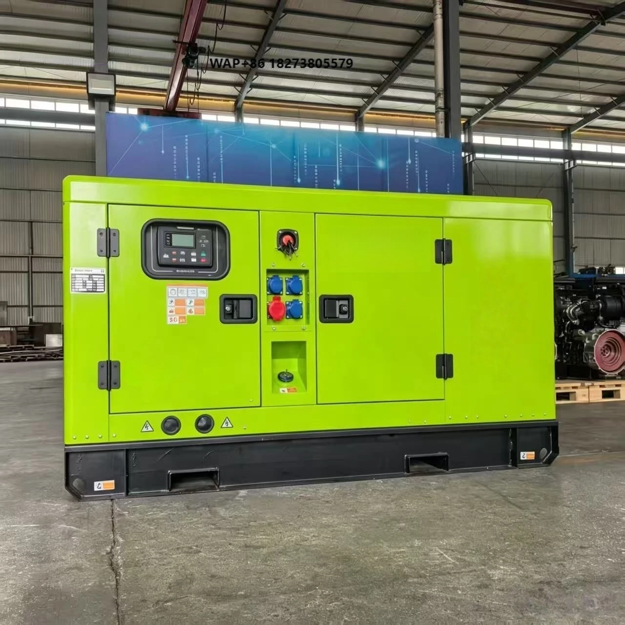 SinoShine Silent 100% Copper Three Phase Generator Set 150kw 187.5kva Water Cooled 4 Stroke Engine 380V ISO