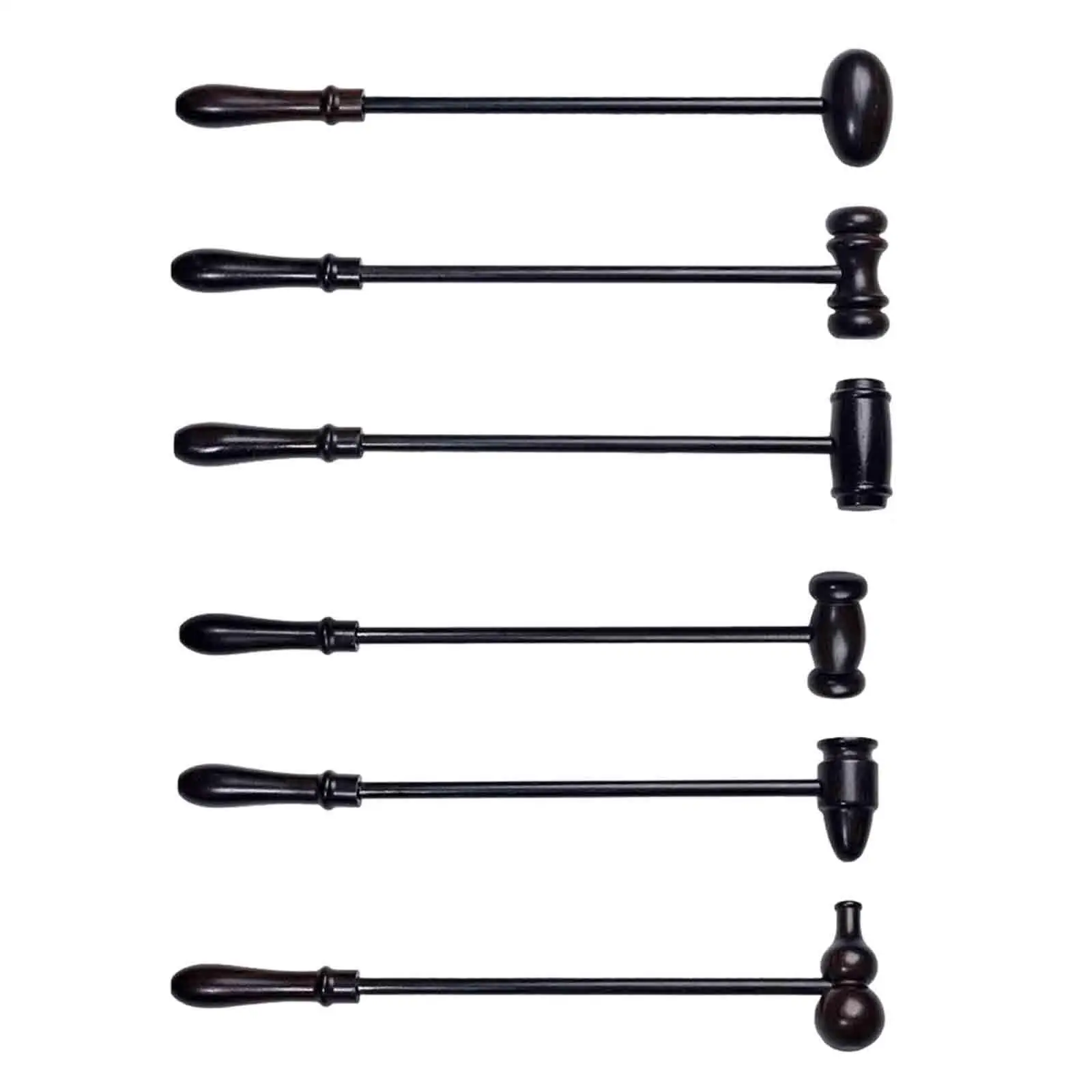 مطرقة تدليك خشبية مقاس 14.96 بوصة عصا عضلية خلفية للسفر واللياقة البدنية المنزلية