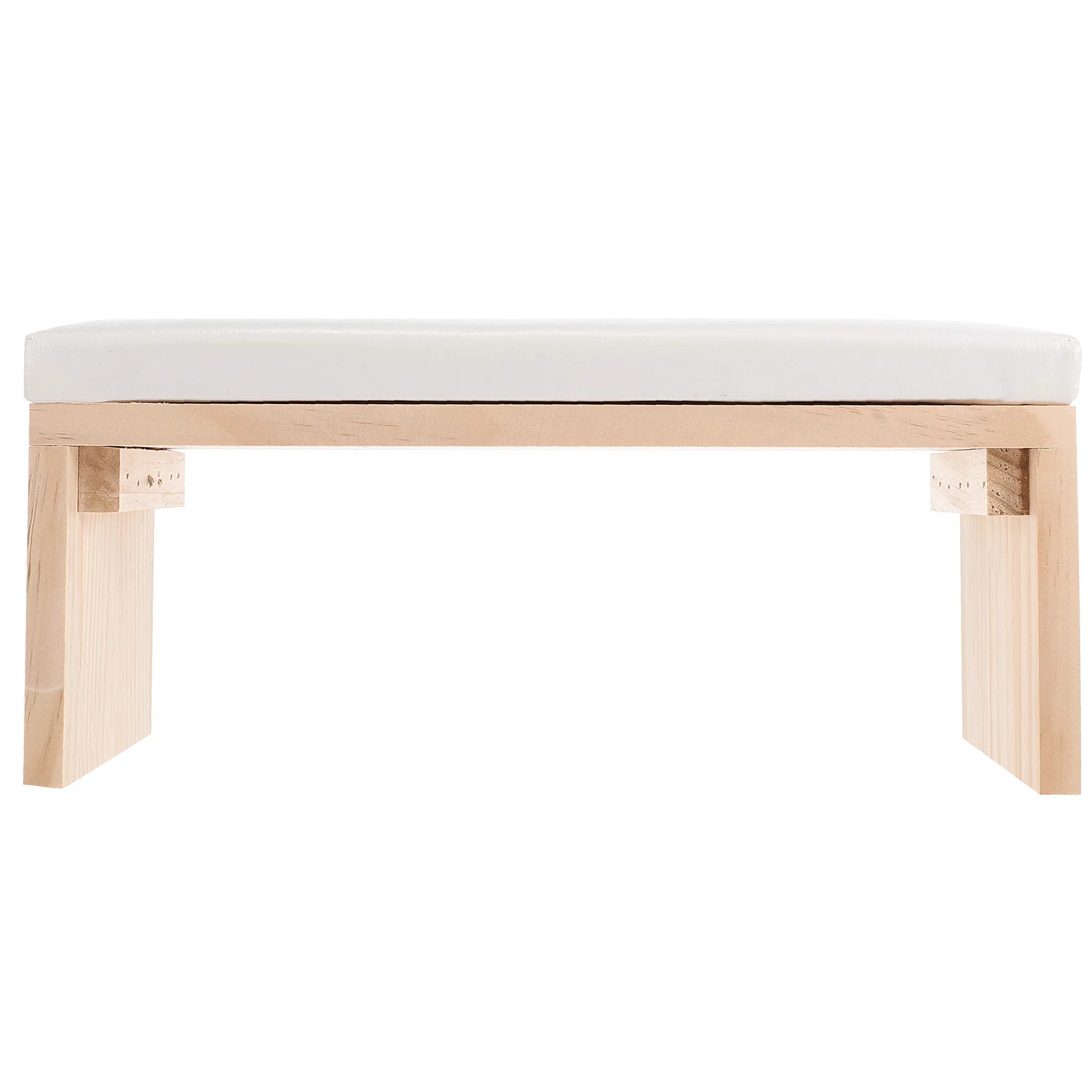 

Wooden Hand Pillow Nail Lamp White Solid Wood Arm Rest Manicure Tool Cushion Ergonomic Design Increase Space Reduce Fatigue