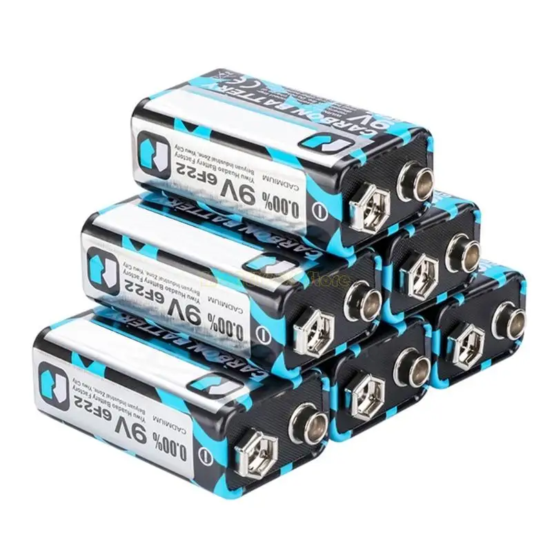 F62C 10 Считается 9V 6F22 батарея высокая емкость срок службы полки несколько электронных устройств