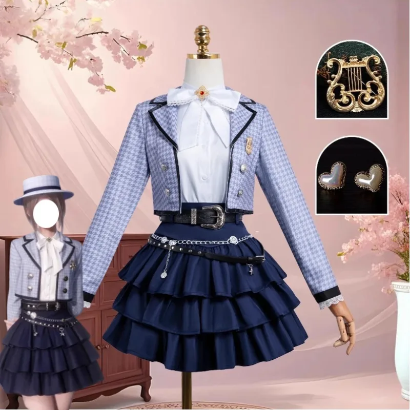 

Game Love and Deepspace MC Hunter Cospaly Costume Heartbeat Wandering Dress Uniform Suit Women Halloween Carnival Party Outfit