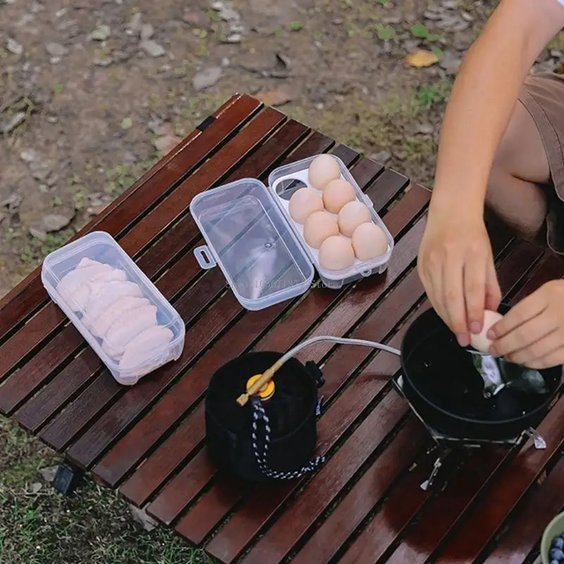 

ABS Fridge Eggs Trays Eggs Holder Eggs Tray with Lid Covered Eggs Holder