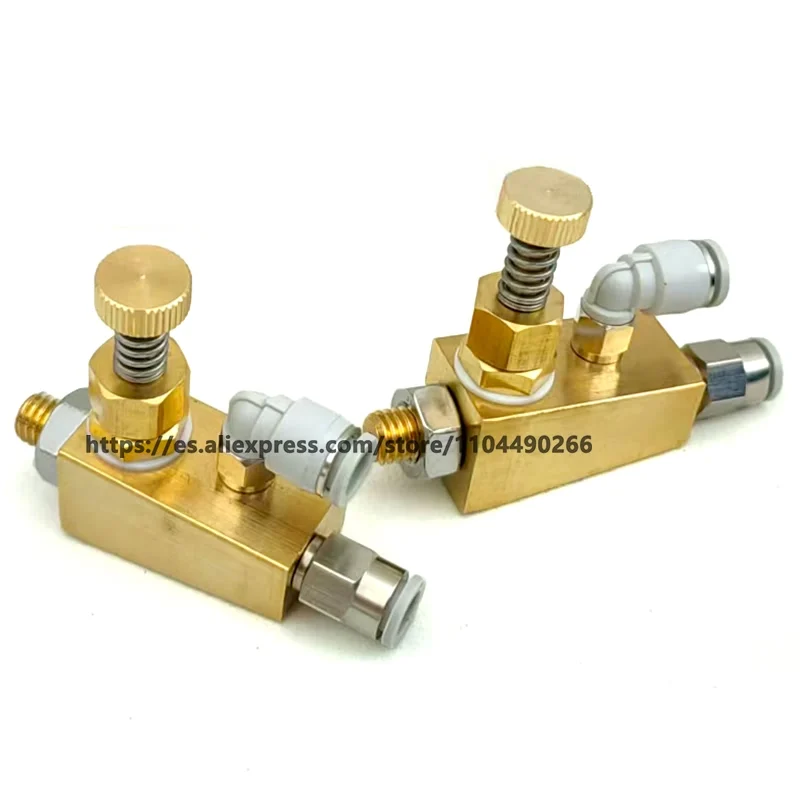 High Quality Brass Siphon Air Water Mixing Spray Nozzle Fine Atomization Nozzle Anti-drip Air Atomizing Nozzle