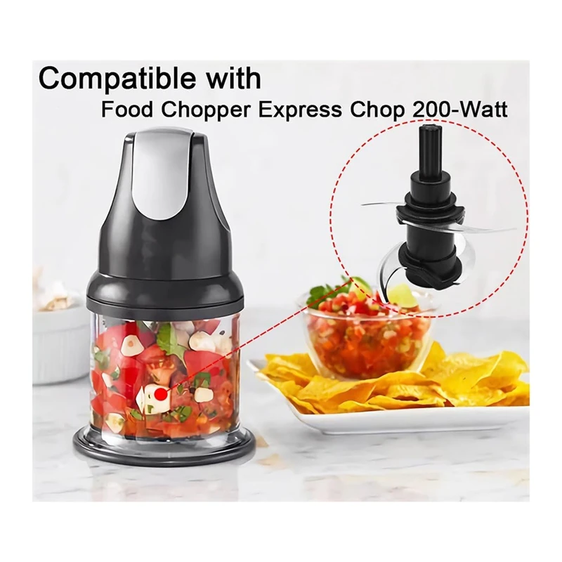 مجموعة شفرات بديلة لمفرمة طعام النينجا ، شفرة تقطيع سريعة ، NJ110GR ، W ، وعاء 16 أونصة