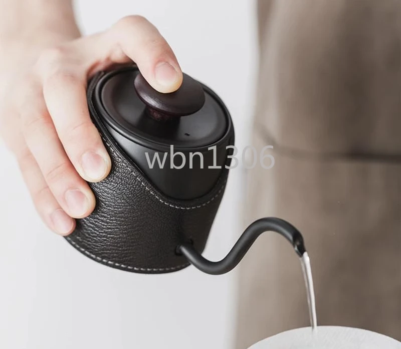 

Ручной заварочный горшок без рук, мини-подвесной ушной кофе, ручной завариваемый горшок с тонким горлышком