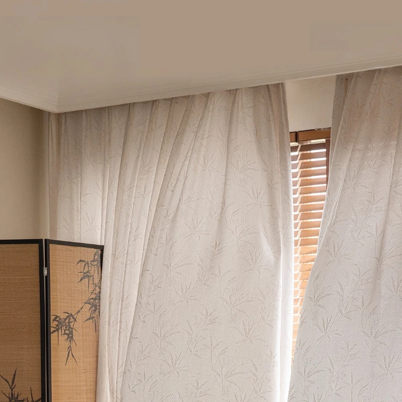 Custom Size Sheer WhiteTulle The Medieval Wind Is Transparent and Unobstructed  Elegant Curtains for Living Dining Room Bedroom
