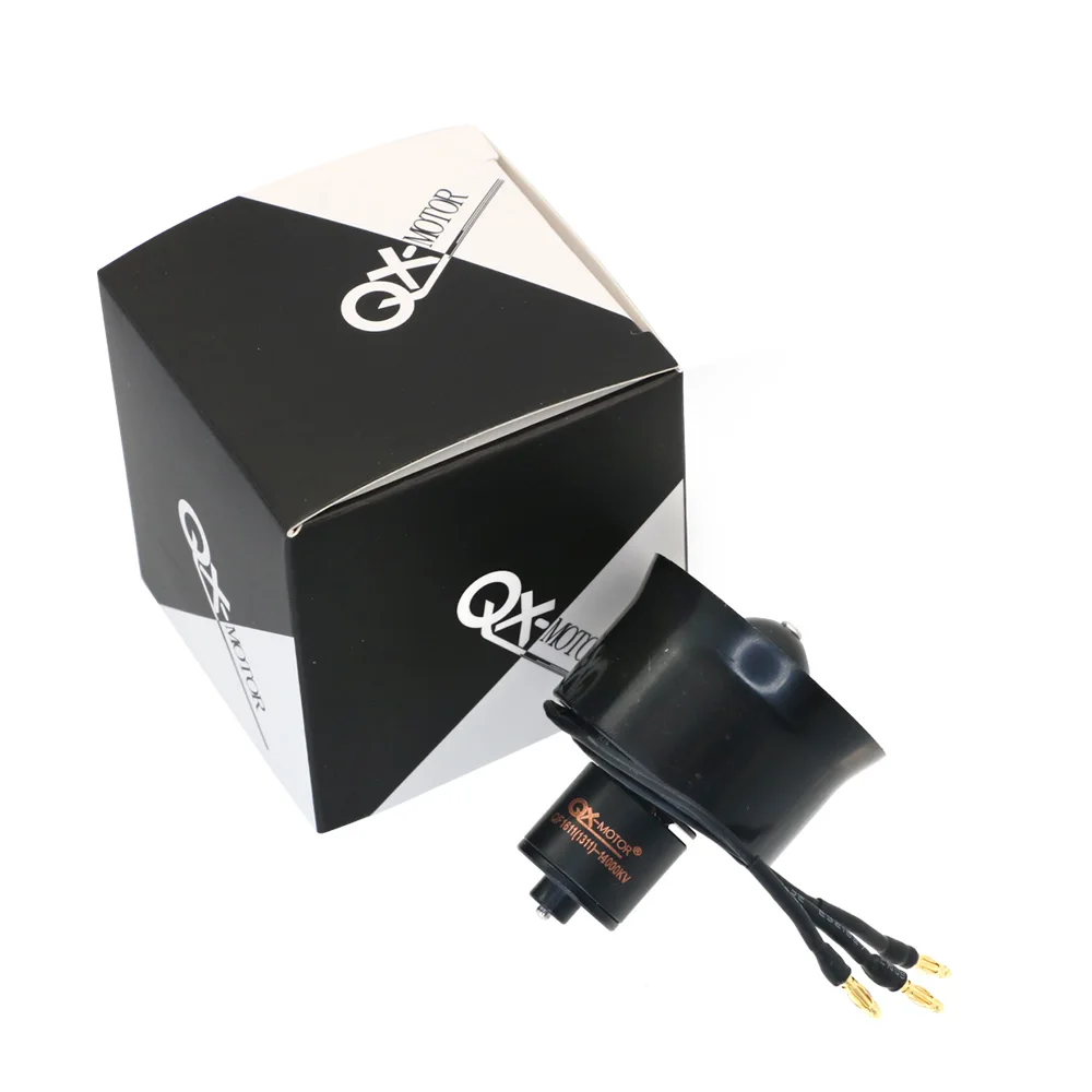 

QX-MOTOR 30mm EDF 6 Blades Ducted Fan QF1611 4000/6000/7000/14000KV Brushless Motor for Remote Control fixed-wing aircraft parts