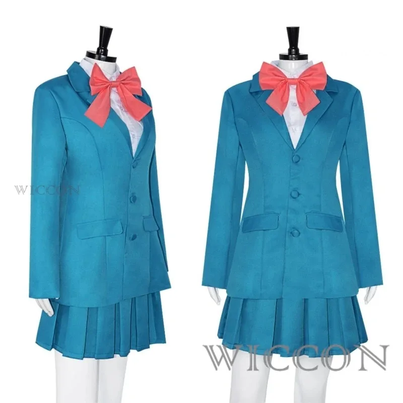 أزياء أنيمي كيمي مي تودوكي 3 كورونوما ساواكو التأثيرية مني إلىك الموسم شعر مستعار JK الزي المدرسي امرأة جميلة Suita؛ 2'k,8;c'