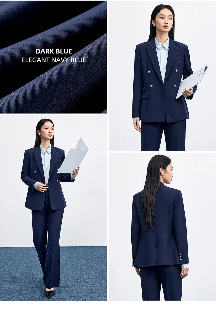 SENTUBILA ‌ Damenblazer ‌ Slim Fit Mäntel Herbst 2026 Damen Bürokleidung ‌ Langarm ‌ Jacke ‌ Damen-Formelle Kleidung 153XA1646 – Detail 30