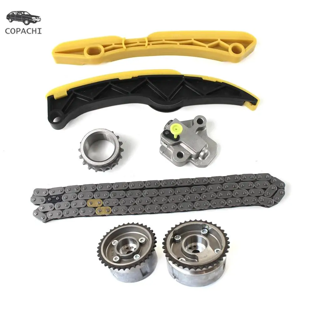 

Car Engine Timing Chain Kit &Pair VVT Gear 244202B611 244312B620 For Hyundai Accent Kia Rio Forte5 Optima DOHC Turbocharged 1.6L