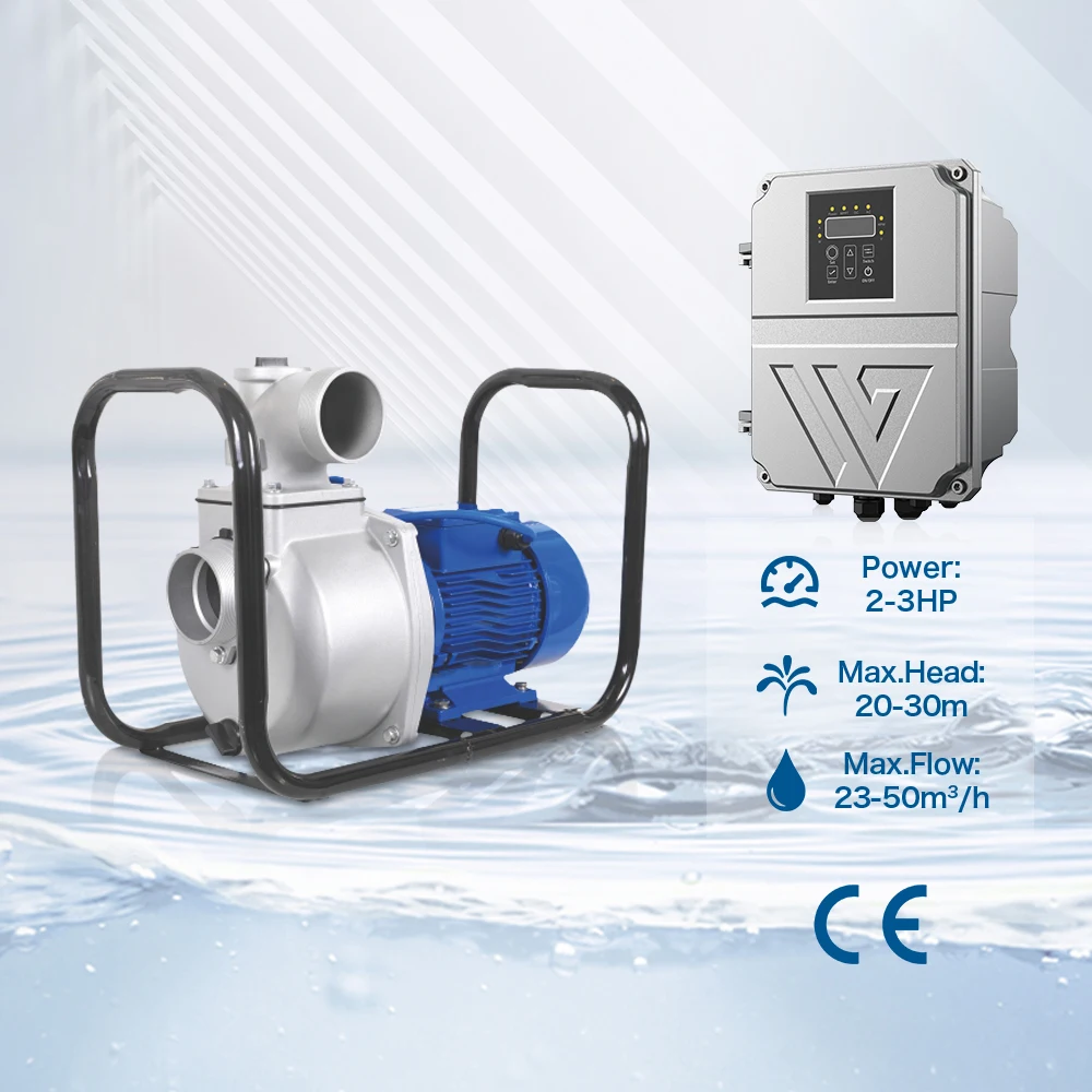 LOCAL STOCK Solar Water Pump 2-3HP Centrifugal Water Pumps Solar Energy Systems for Agriculture and Livestock Watering