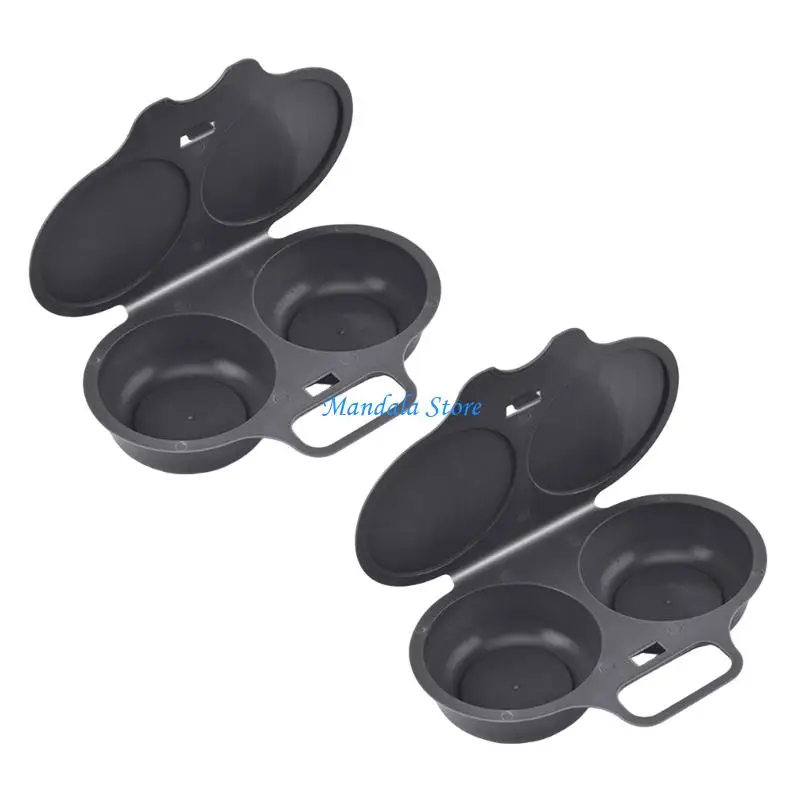 U2JC Plastic Steamer Container for Quick Microwave Breakfast Routines