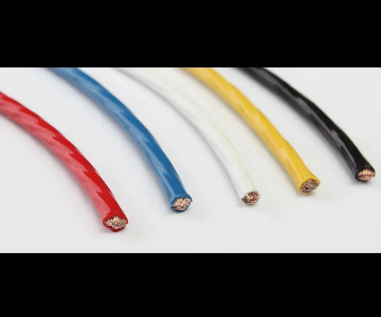 FF46-1 kabel PTFE 2/5/10M kawat 0,12mm m² ~ 4mm m² detektor Sensor kontrol sinyal kabel akses parkir jalur induktor tanah isolasi FEP