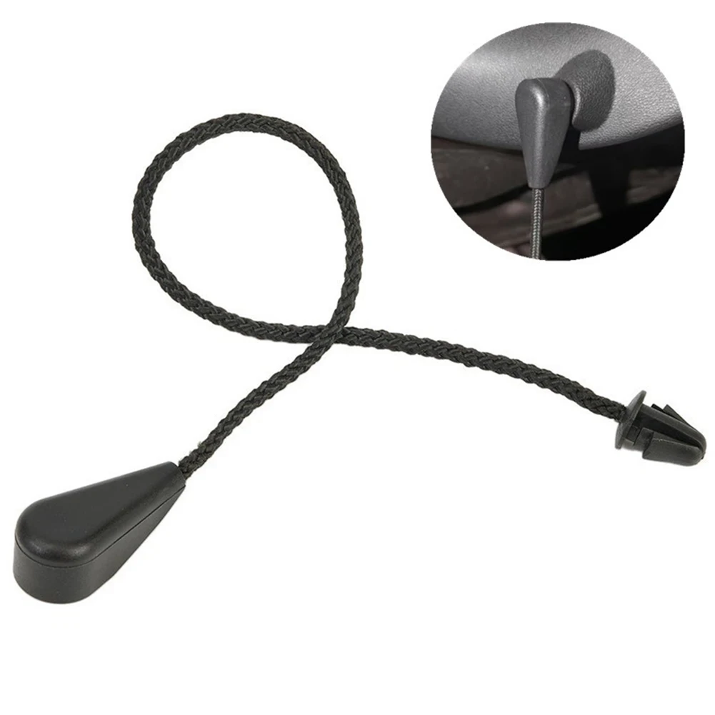 1Pc Black Rear Parcel Shelf String For 308 2013-2021 ABS OE 96776417ZD Automobiles Accessories