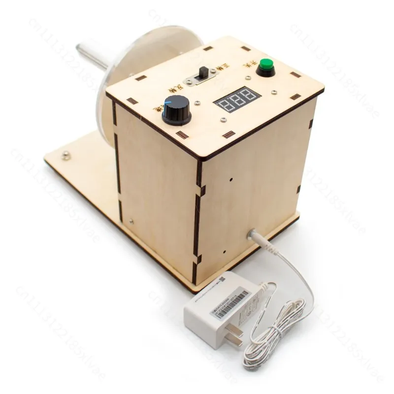 Speed Adjustable Bi Directional Rewinder Mini Automatic Label Rewinder Barcode Sticker Machine With Power Adapter For Printing